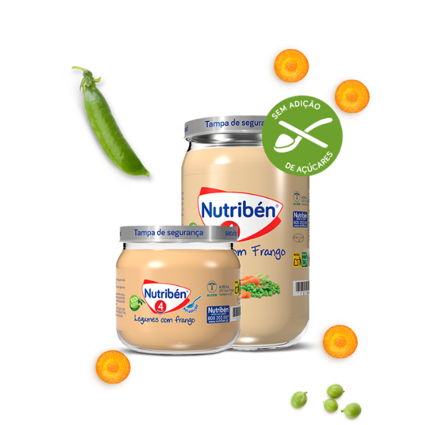 Nutribén Boião Frango com Legumes - Farmácia Rodrigues Rocha