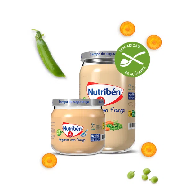 Nutribén Boião Frango com Legumes - Farmácia Rodrigues Rocha