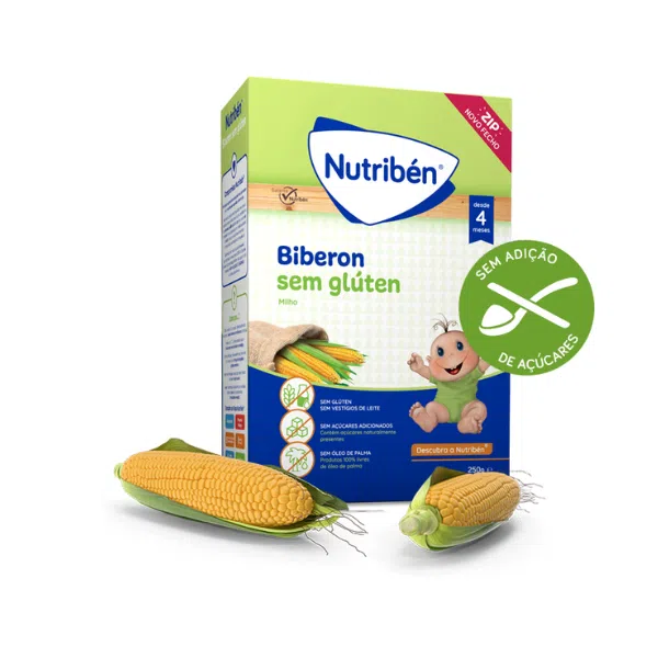 Nutriben Papa Biberon Sem Glúten - Farmácia Rodrigues Rocha
