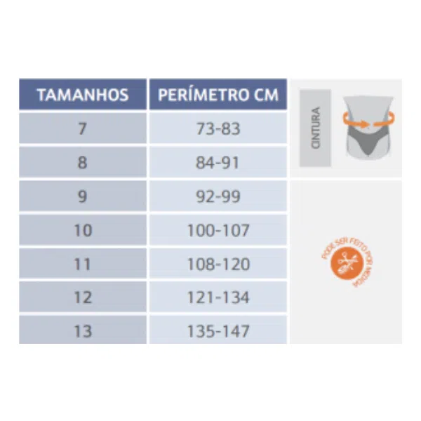 Orliman Faixa para Hérnia Umbilical
