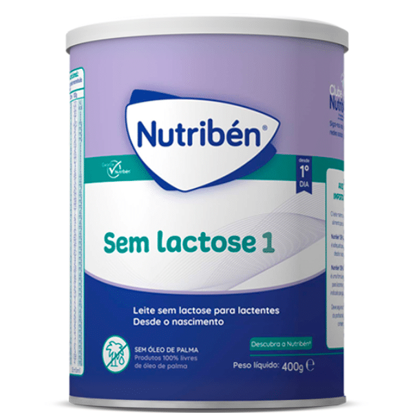 Nutribén Sem Lactose 1 400g - Farmácia Rodrigues Rocha