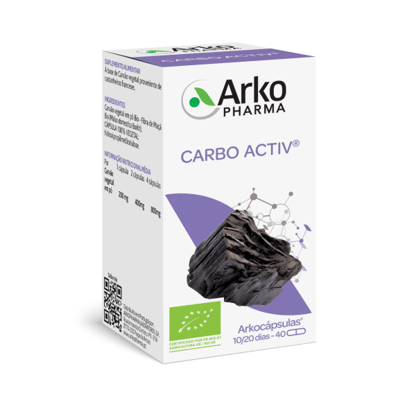 Arkopharma Carbo Activ - Farmácia Rodrigues Rocha