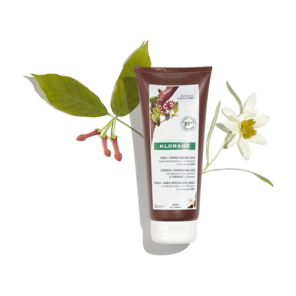 Klorane Condicionador Fortificante Quinina e Edelweiss - Farmácia Rodrigues Rocha