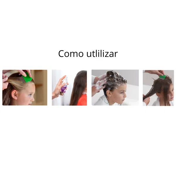 Paranix Spray de Tratamento Modo Utilização