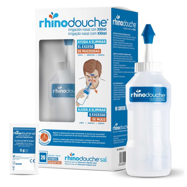 RhinoDouche Adulto Sistema de Irrigação Nasal