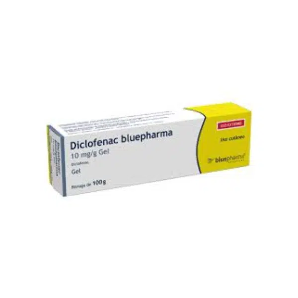 Diclofenac Gel Bluepharma 100 gramas