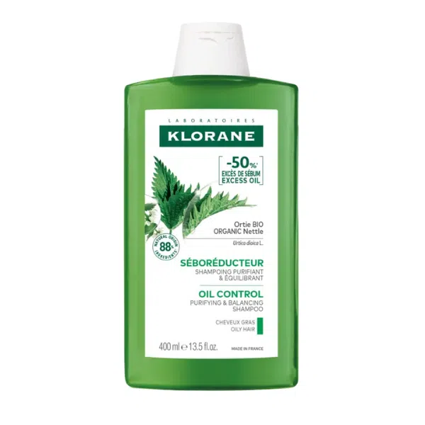 Klorane Champô Cabelos Oleosos de Ortiga 400ml – Farmácia Rodrigues Rocha