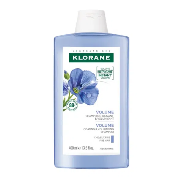 Klorane Champô Volume com Linho 400ml – Farmácia Rodrigues Rocha