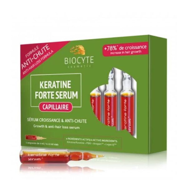 Biocyte Keratine Forte Sérum Ampolas