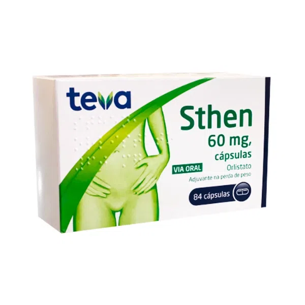 Orlistato Sthen 60 mg 84 cápsulas