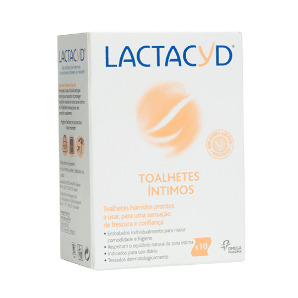 lactacyd toalhetes intimos