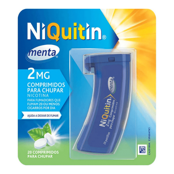 Niquitin Menta 2 mg 20 comprimidos