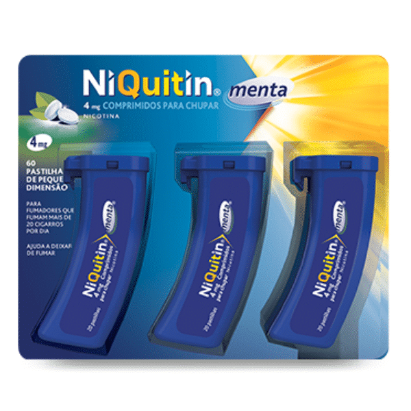 Niquitin Menta 4 mg 60 comprimidos