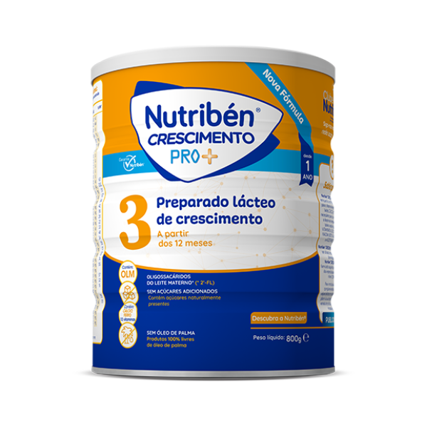 Nutriben Leite Crescimento Pro+ 3 - Farmácia Rodrigues Rocha