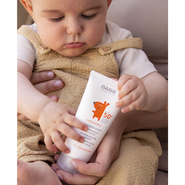 Babé Fotoprotetor Pediátrico Loção SPF50 - Farmácia Rodrigues Rocha