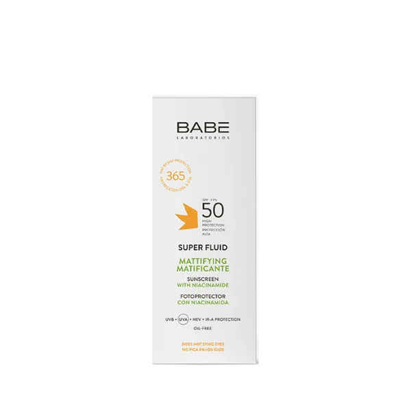 Babé Fotoprotetor Super Fluid Matificante SPF50