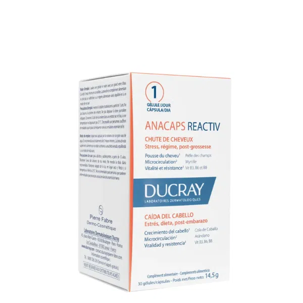 Anacaps Reactiv Cápsulas Ducray