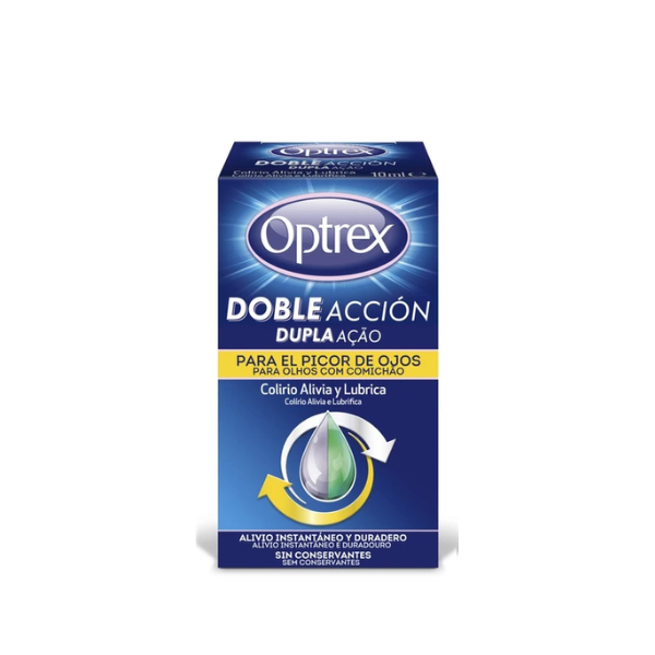 Optrex Dupla Ação Olhos Comichão - Farmácia Rodrigues Rocha