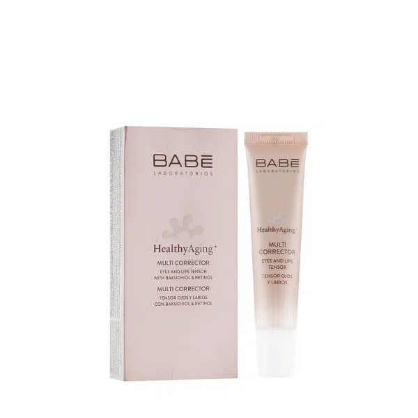 Babé Healthy Aging Olhos e Lábios Multicorretor Tensor 15 ml - Farmácia Rodrigues Rocha
