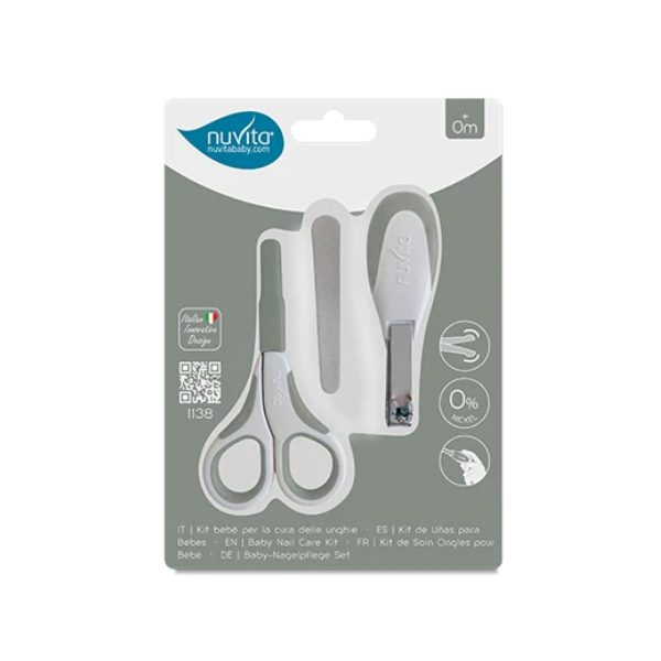 Nuvita Kit Unhas cinzento