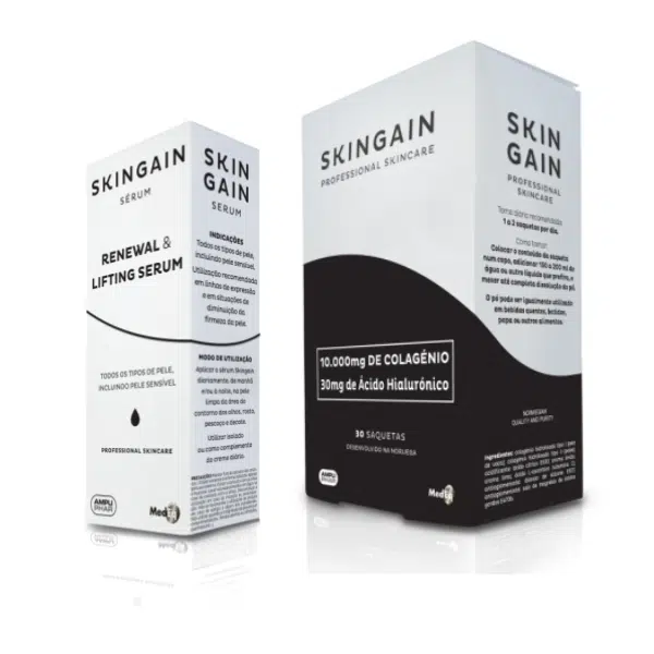 skingain saquetas oferta sérum