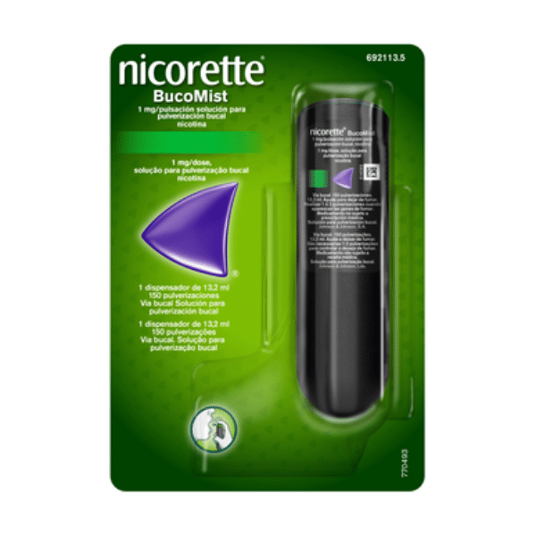 Nicorette BucoMist Menta Spray 150 Doses