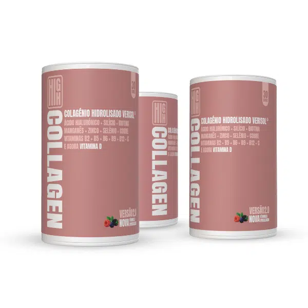 toskin high collagen frutos vermelhos pack 3
