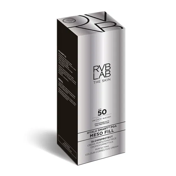 rvb lab meso fill creme glow e protect 50+
