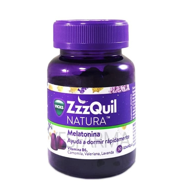 ZzzQuil Natura 30 gomas