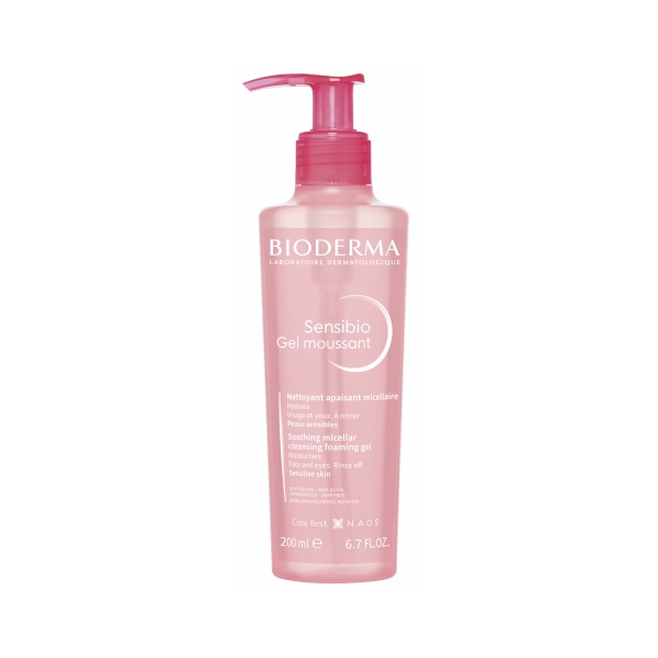 Bioderma Sensibio Gel de Limpeza 200 ml - Farmacia Rodrigues Rocha