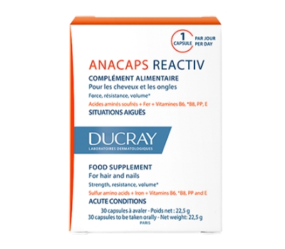 Anacaps Reactiv Cápsulas Ducray