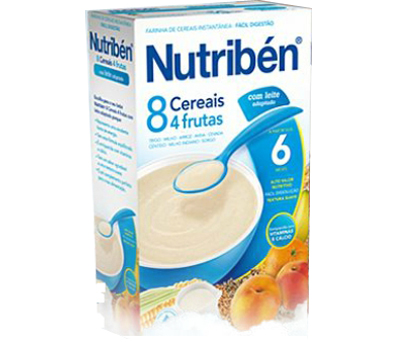 Nutribén 8 Cereais 4 Frutas L.A. 600g