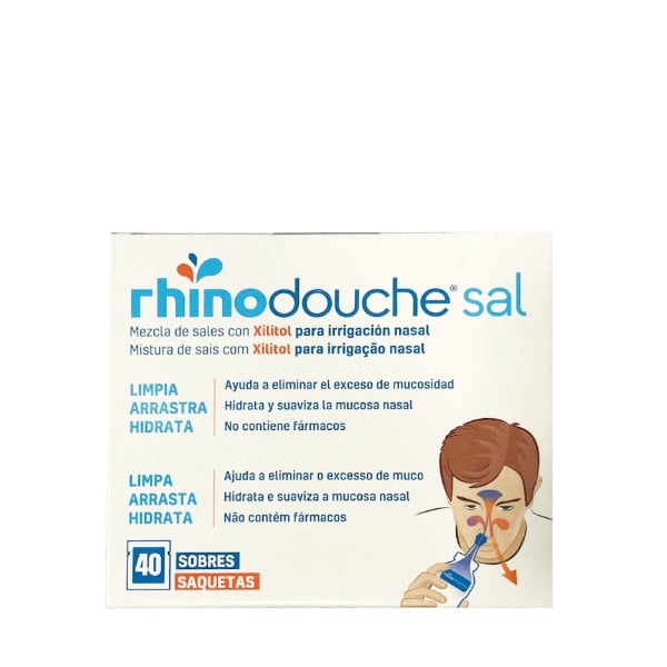 Rhinodouche sal XL adulto 40 saquetas