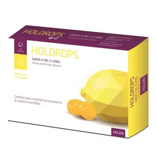 Holdrops Pastilhas Mel e Limão