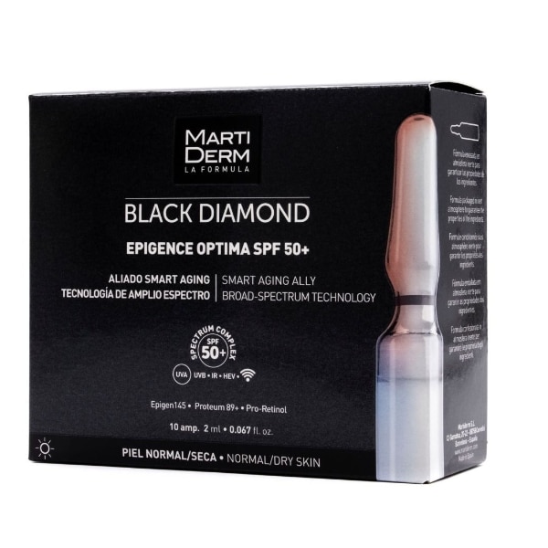 Martiderm Black Diamond Epigence Optima SPF50 10ampolas