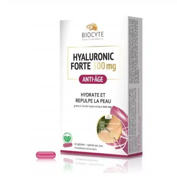 Biocyte Hyaluronic Forte 300mg - 30 Cápsulas