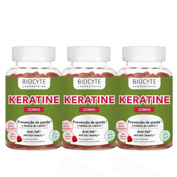 Biocyte Keratine Gomas x 3 - Farmácia Rodrigues Rocha
