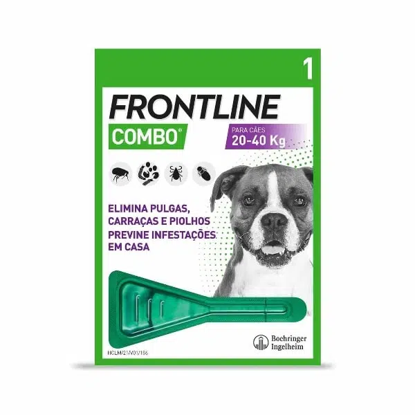 Frontline Combo Cão 20 a 40 Kg 1 pipeta