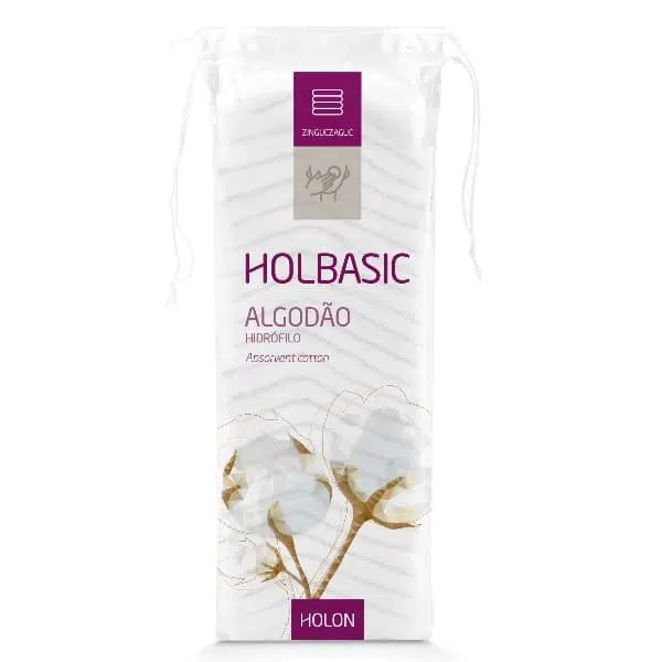 Algodão Hidrófilo Zig-Zag Holbasic 70g