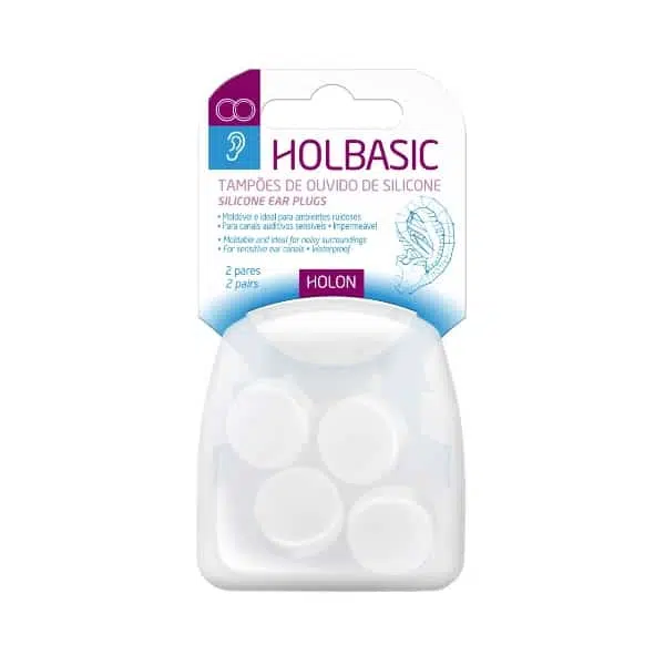Tampão Ouvido Silicone Holbasic