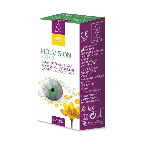 Gotas Oftalmológicas Holvision Alegro 10ml