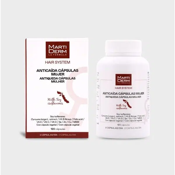 martiderm cápsulas antiqueda mulher
