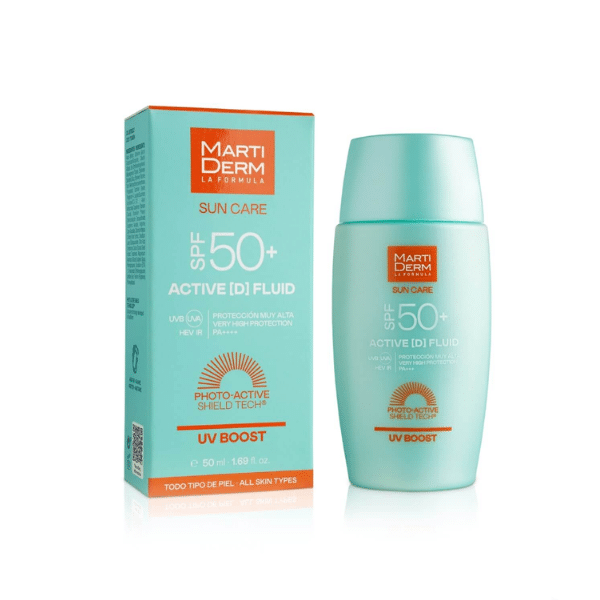 Martiderm Sun Care Active D Fluid SPF50 50 ml - Farmácia Rodrigues Rocha