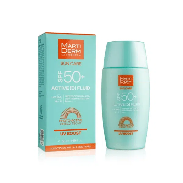 Martiderm Sun Care Active D Fluid SPF50 50 ml - Farmácia Rodrigues Rocha