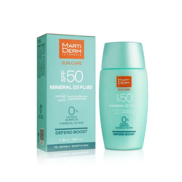 Martiderm Sun Care Mineral D Fluid SPF50 50 ml - Farmácia Rodrigues Rocha