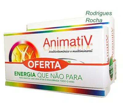 AnimatiV Nova Formulação - 60 cápsulas + 30 cápsulas OFERTA