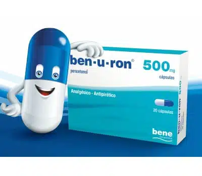 ben-u-ron 500mg 20 cápsulas
