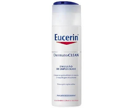 Eucerin Emulsão de Limpeza Suave Dermatoclean 200 ml