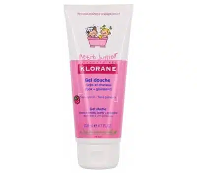 Klorane Petit Junior Gel Duche Corpo e Cabelo Framboesa 200 ml