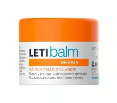 Leti Balm Repair Pediátrico Bálsamo Reparador Nariz e Lábios